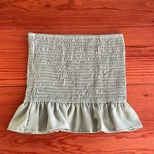 Strapless ROMWE Crop Top